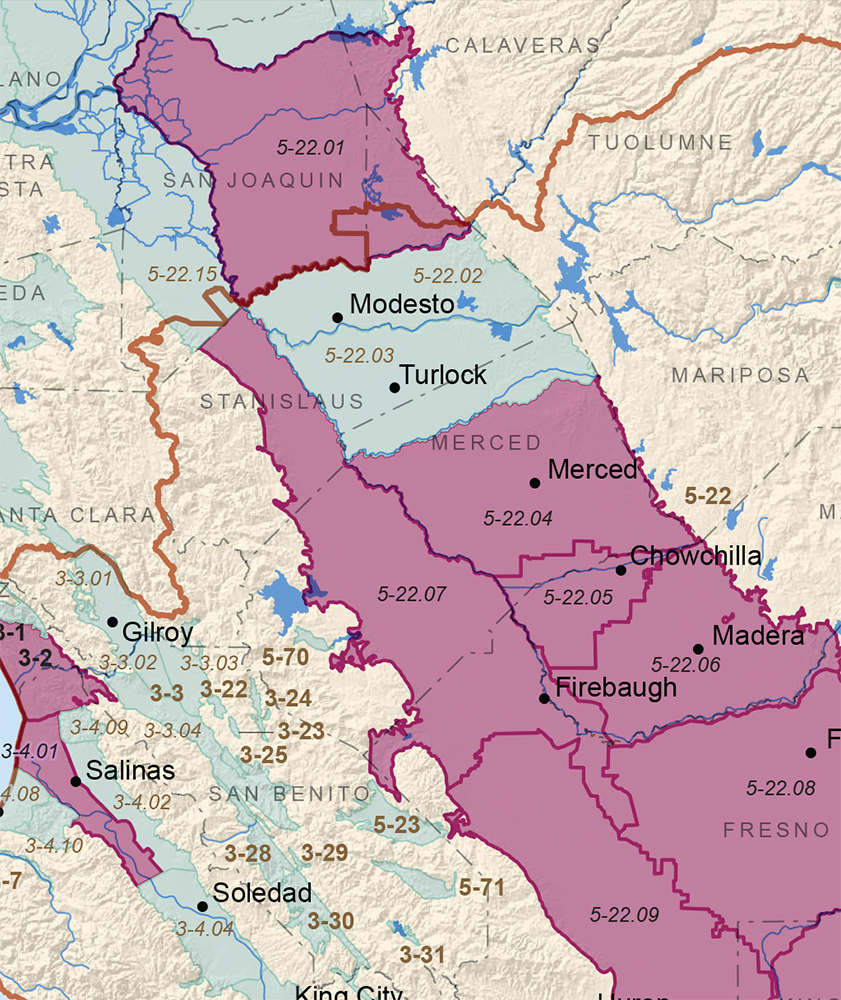 Groundwater Basins Critical Overdraft 